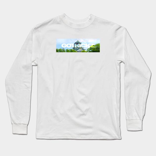 GOTKICKZ | Osaka Castle Long Sleeve T-Shirt by GOTKICKZ